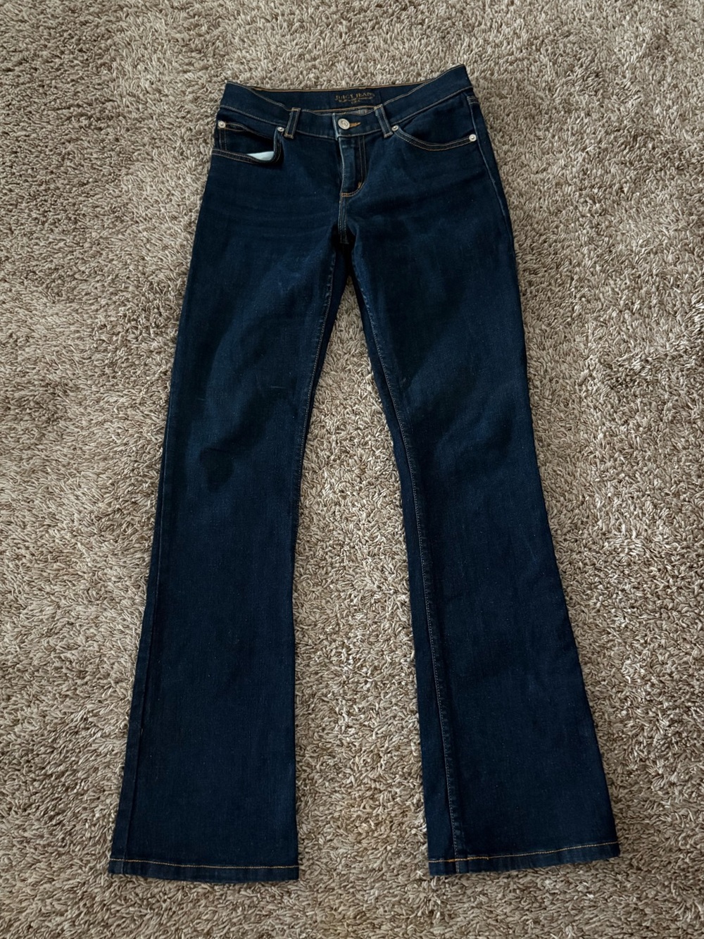 Vintage Y2K Juicy Couture Dark Wash Bootcut Jeans Size 27 Style 2054